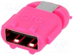 Адаптер USB AF/B AA0065 Адаптер; OTG,USB 2.0; USB A гнездо,USB B micro щепсел